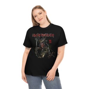 Iron Maiden 2021 Senjutsu New Album Double Sided Shirt 4