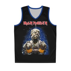 Iron Maiden Powerslave All Over Print Basketball Jersey