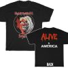 Iron Maiden Purgatory Alive In America Tour Shirt
