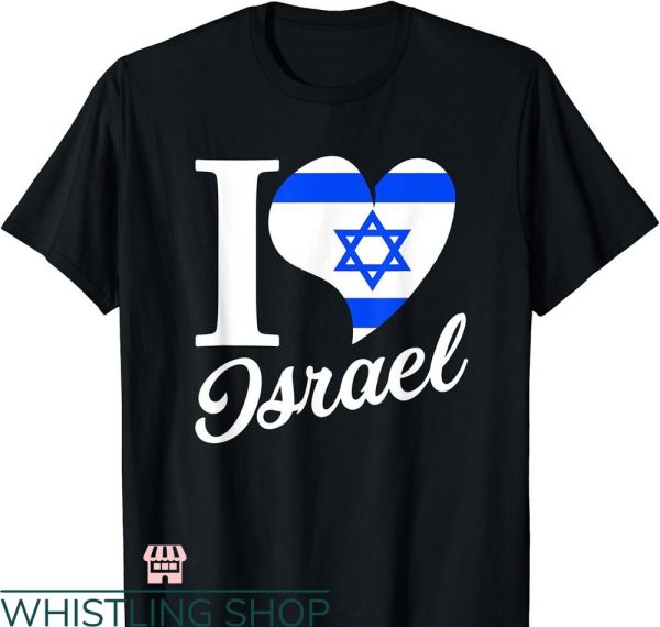 Israel Adesanya T-shirt I Love Israel