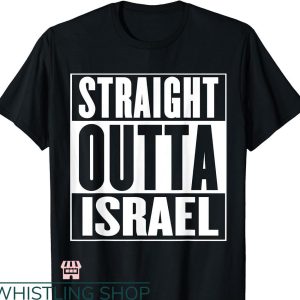 Israel Adesanya T-shirt Straight Outta Israel
