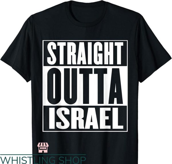 Israel Adesanya T-shirt Straight Outta Israel