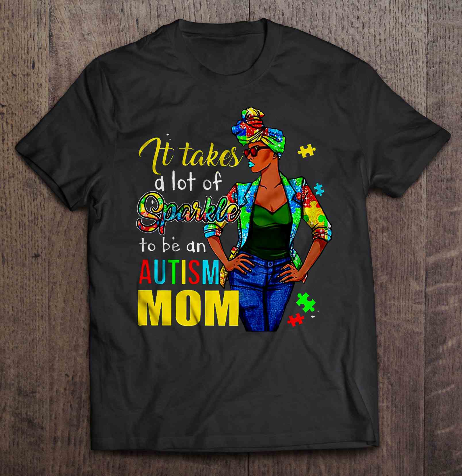 It Takes A Lot Of Sparkle To Be An Autism Mom - Black Woman