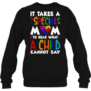 It Takes A Special Mom To Hear What A Child Cannot Say Autism Mom Handprint Version 2