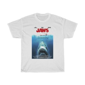 Jaws Movie Poster T Shirt 1