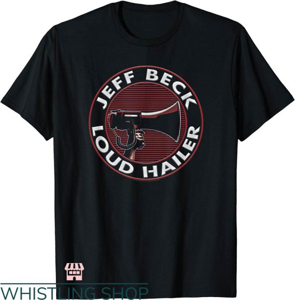 Jeff Beck T-shirt Jeff Beck Red Hailer T-shirt