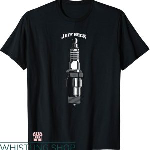 Jeff Beck T-shirt Jeff Beck Red Spark Plug T-shirt