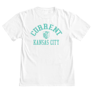 KC Current T Shirt Unisex White