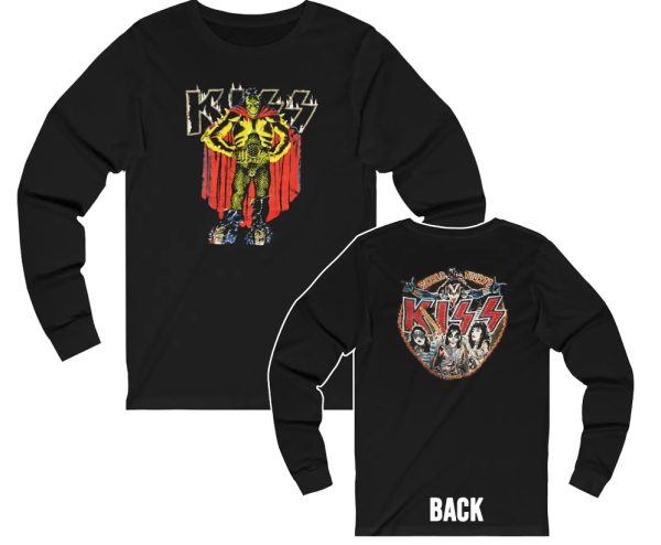 KISS 1977 World Tour Long Sleeved Lot Shirt – Revered Images