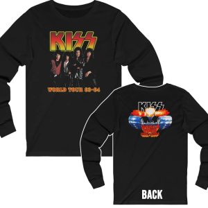 KISS 1983-84 Lick It Up World Tour With Tank Long Sleeved Shirt