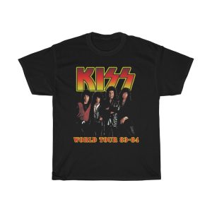 KISS 1983 84 Lick It Up World Tour With Tank Shirt 1