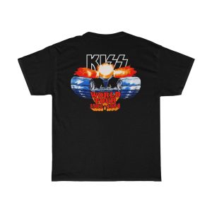 KISS 1983 84 Lick It Up World Tour With Tank Shirt 2