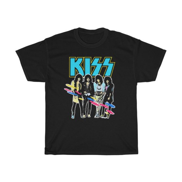 KISS 1985-86 Asylum Era World Tour SINGLE SIDED Shirt