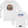 KISS 1985 – 86 Asylum Exploding Logo World Tour Long Sleeved Shirt