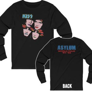 KISS 1985-86 Asylum World Tour Long Sleeved Shirt