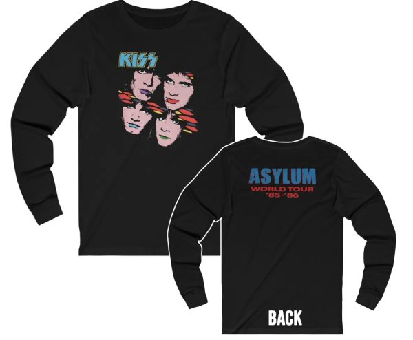 KISS 1985-86 Asylum World Tour Long Sleeved Shirt