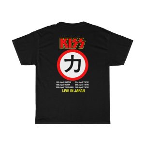 KISS 1987 88 Crazy Nights Japan Tour Shirt 3