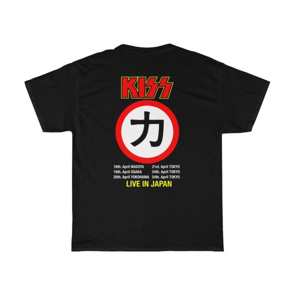 KISS 1987-88 Crazy Nights Japan Tour Shirt