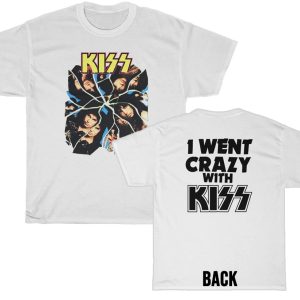 KISS 1987 Crazy Nights I Went Crazy With KISS Shirt