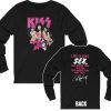 KISS 1987 Crazy Nights Paul Stanley with Girls Life is Like Sex Long Sleeved shirt