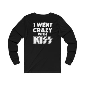 KISS 1988 Crazy Nights I Went Crazy With KISS Long Sleeved Shirt 3