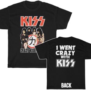 KISS 1988 Crazy Nights I Went Crazy With KISS Shirt 1