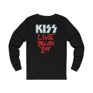 KISS 1989 Smashes Thrashes and Hits Live Tour Long Sleeved Shirt 3