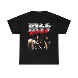 KISS 1992 Custom Revenge Band Photo Shirt