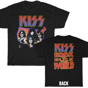 KISS 1996 Rock and Rule The World Shirt