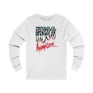 KISS Animalize 1984 85 Tour Long Sleeved Shirt 2