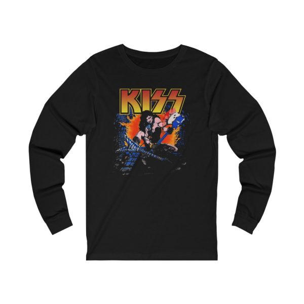 KISS Animalize Era Slave Girl 198485 World Tour Long Sleeved Shirt