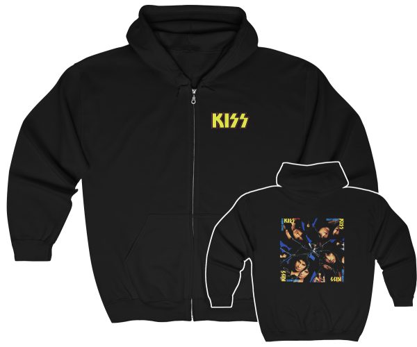 KISS Crazy Nights Zip Up Hoodie