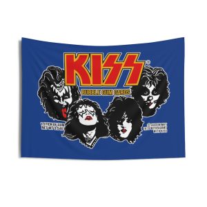 KISS Donruss Trading Cards Inspired Indoor Wall Tapestry 1