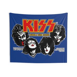KISS Donruss Trading Cards Inspired Indoor Wall Tapestry 3
