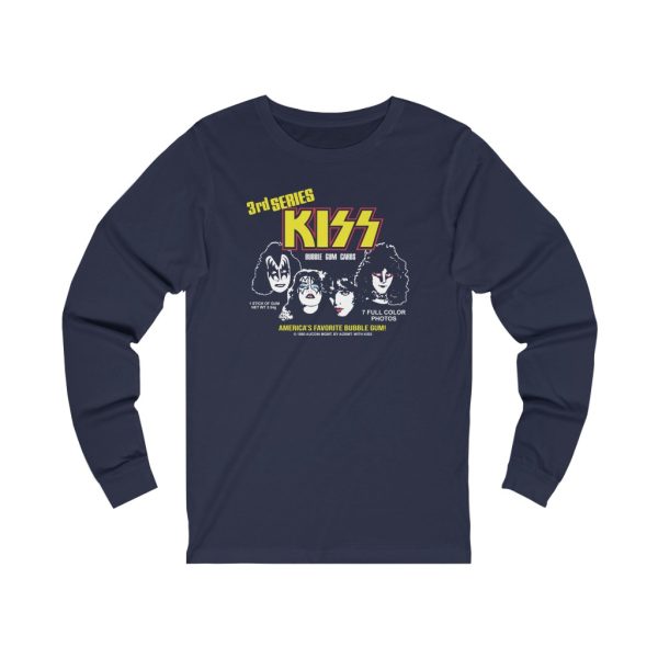 KISS Donruss Trading Cards Series 3 Concept Design Long Sleeve Tee