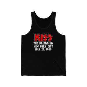 KISS Eric Carr Debut July 25 1980 Palladium New York City Event Tank Top 2