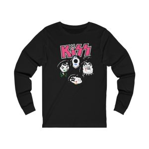 KISS Family Guy Characters In Makeup Long Sleeved Shirt