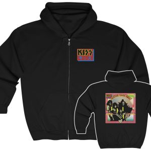 KISS Hotter Than Hell Zip Up Hoodie