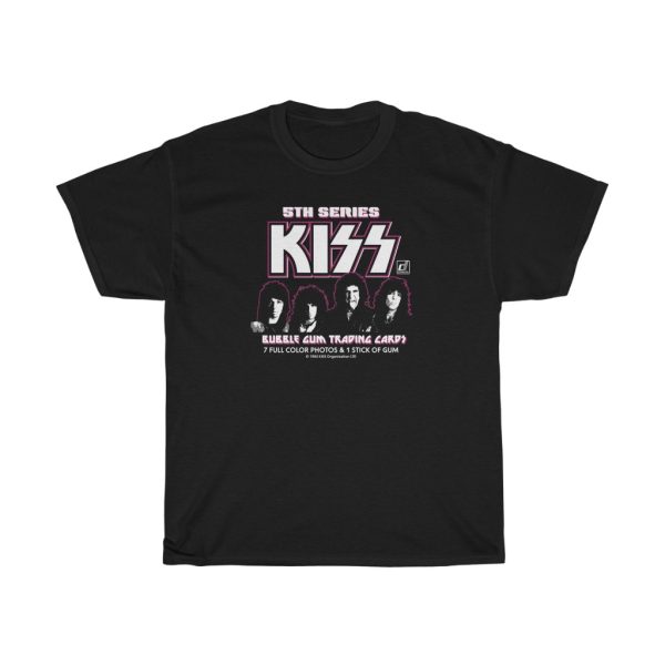 KISS Lick It Up Era Donruss Trading Card Series 5 Concept Design Shirt