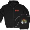 KISS Love Gun Zip Up Hoodie