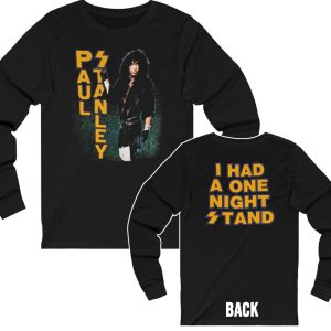 KISS Paul Stanley I Had A One Night Stand Long Sleeved Shirt