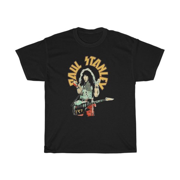 KISS Paul Stanley Rock Express Guitar Greats Shirt