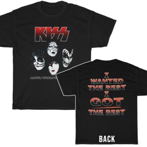 KISS Reunion Tour Alive Worldwide 96 97 I Wanted The Best I Got The Best Tour Shirt 1