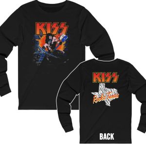 KISS Slave Girl 198485 KISS Rocks Texas Long Sleeved Tour Shirt 1