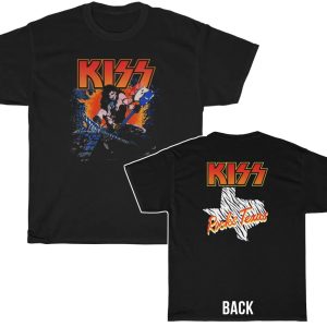 KISS Slave Girl 198485 KISS Rocks Texas Shirt 1