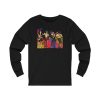 KISS Solo Album Ace Frehley, Gene Simmons, Paul Stanley &amp Peter Criss Poster Mashup Long Sleeved Shirt