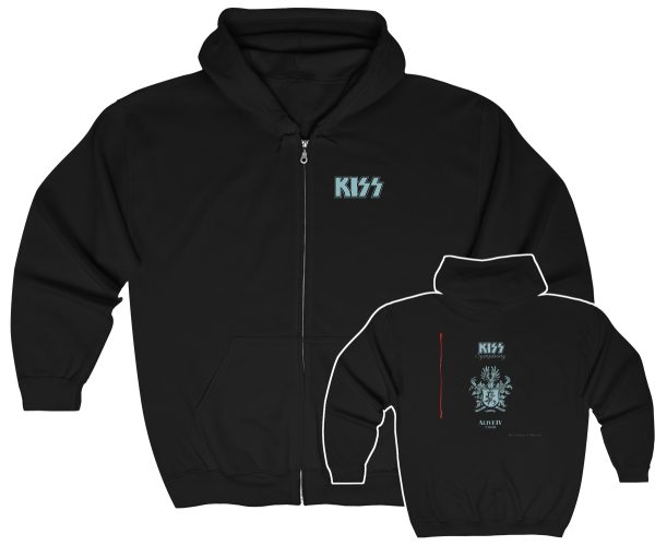 KISS Symphony Alive IV Zip Up Hoodie