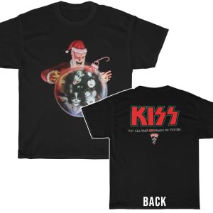 KISSMass 1998 May All Your KISSMases Be Psycho KISS Christmas Shirt 1