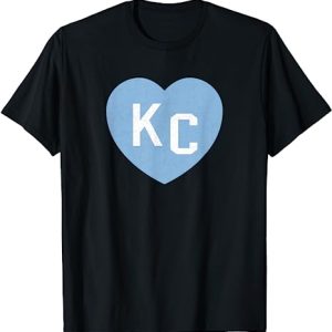 Kc Heart T Shirt 2-Letter