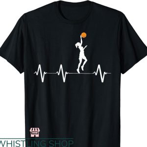 Kelsey Plum T-shirt Basketball Heartbeat